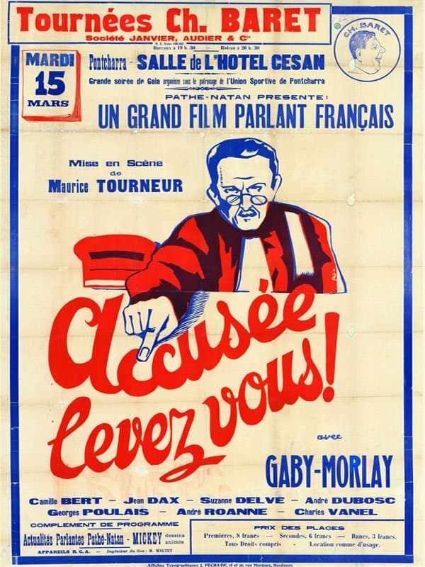 Accusée... Levez-vous !