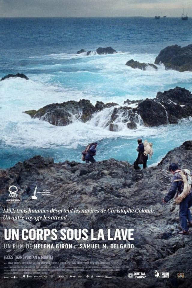 Un corps sous la lave