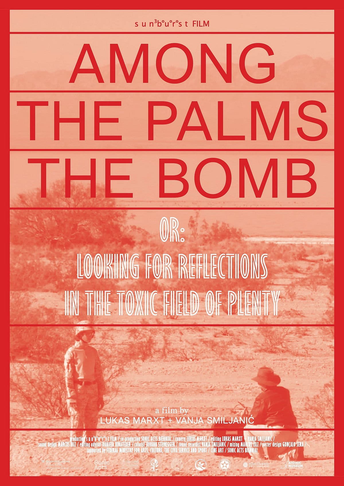 Among the Palms the Bomb, or: Looking for reflections in the toxic field of plenty